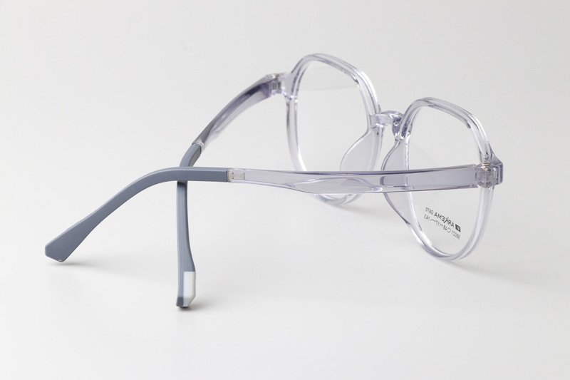 AKM98021 Eyeglasses Transparent Gray