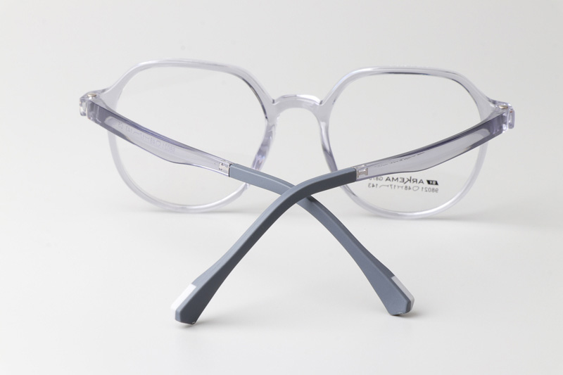 AKM98021 Eyeglasses Transparent Gray