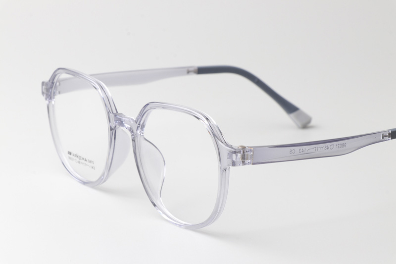 AKM98021 Eyeglasses Transparent Gray