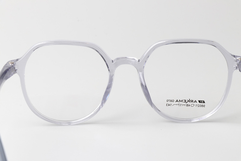 AKM98021 Eyeglasses Transparent Gray