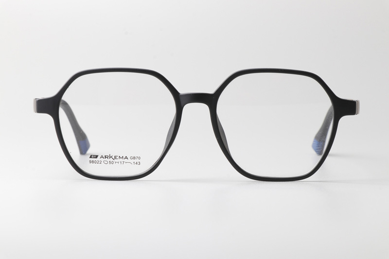 AKM98022 Eyeglasses Matte Black