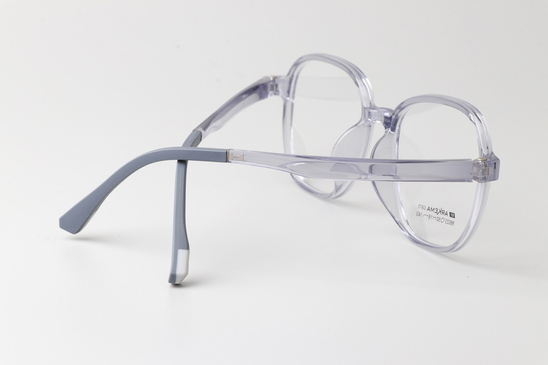 AKM98023 Eyeglasses Transparent Gray