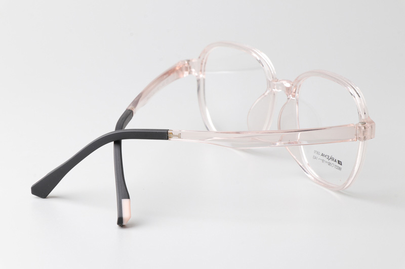 AKM98023 Eyeglasses Transparent Pink