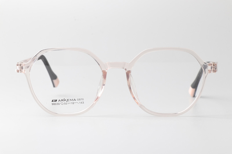 AKM98030 Eyeglasses Transparent Pink
