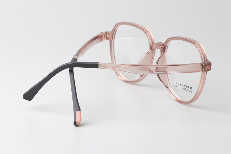 AKM98031 Eyeglasses Transparent Brown