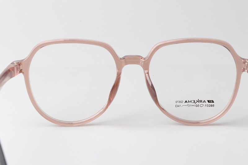 AKM98031 Eyeglasses Transparent Brown