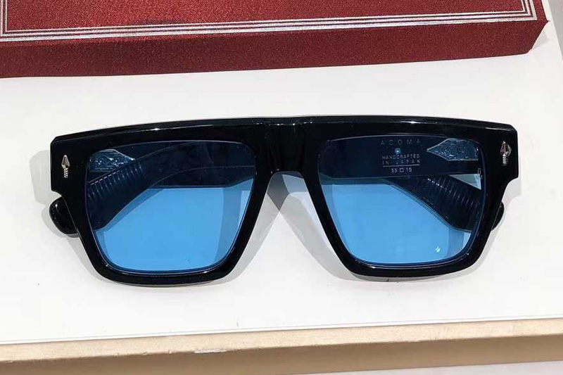 Acoma Sunglasses Black Blue