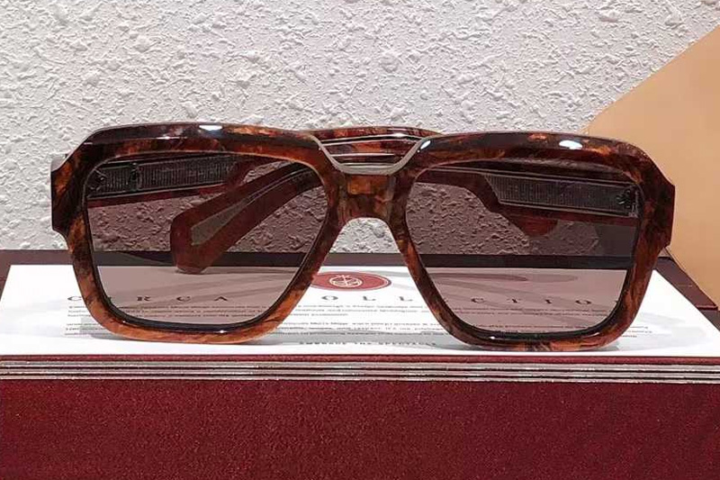 Alfred Sunglasses Brown Red