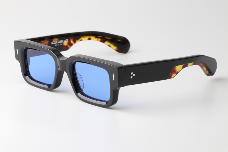 Ascari Sunglasses Black Tortoise Blue