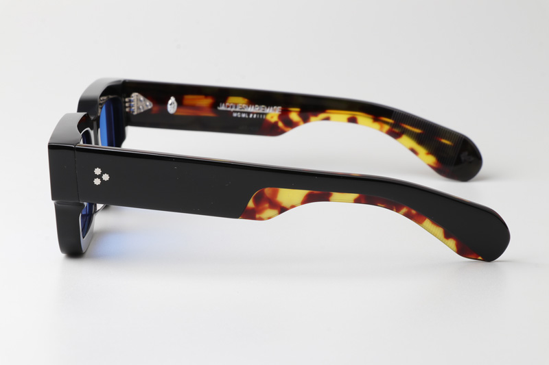 Ascari Sunglasses Black Tortoise Blue