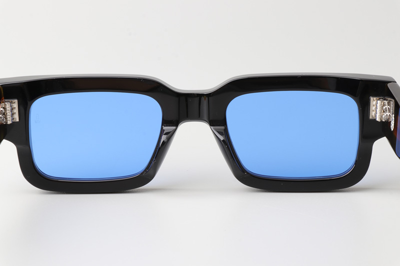 Ascari Sunglasses Black Tortoise Blue