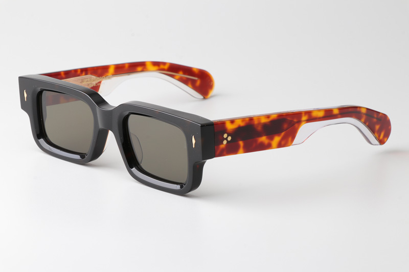 Ascari Sunglasses Black Tortoise Brown