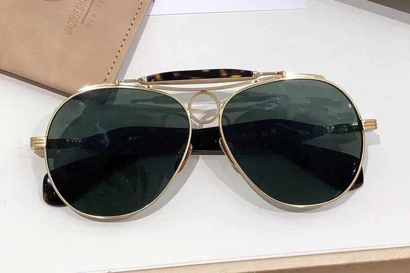 Aspen Sunglasses Gold Green