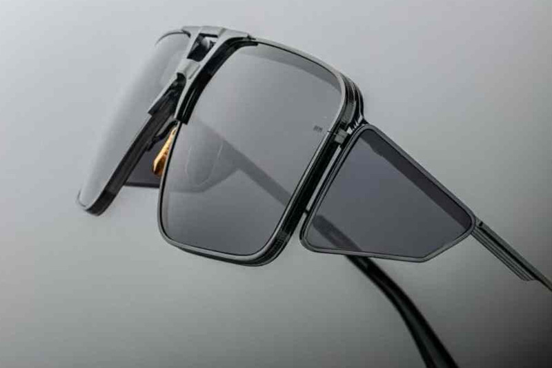 Assen Sunglasses Black Gray