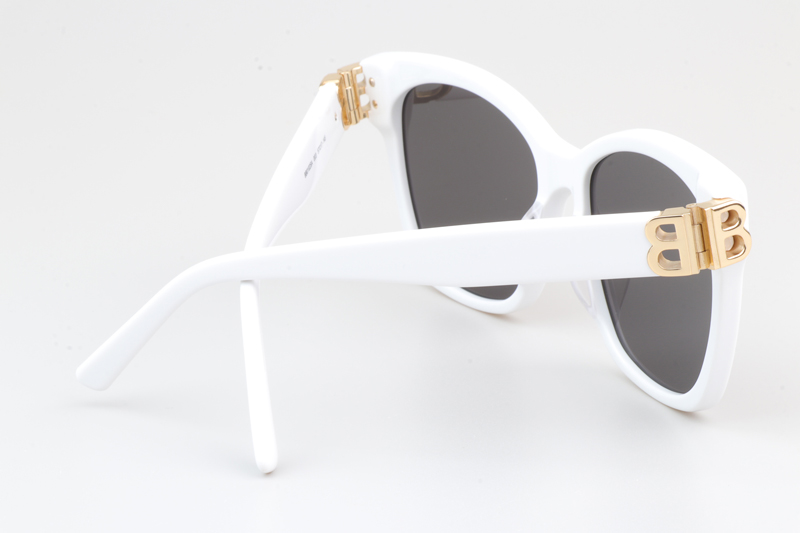 BB0102SA Sunglasses White Gray
