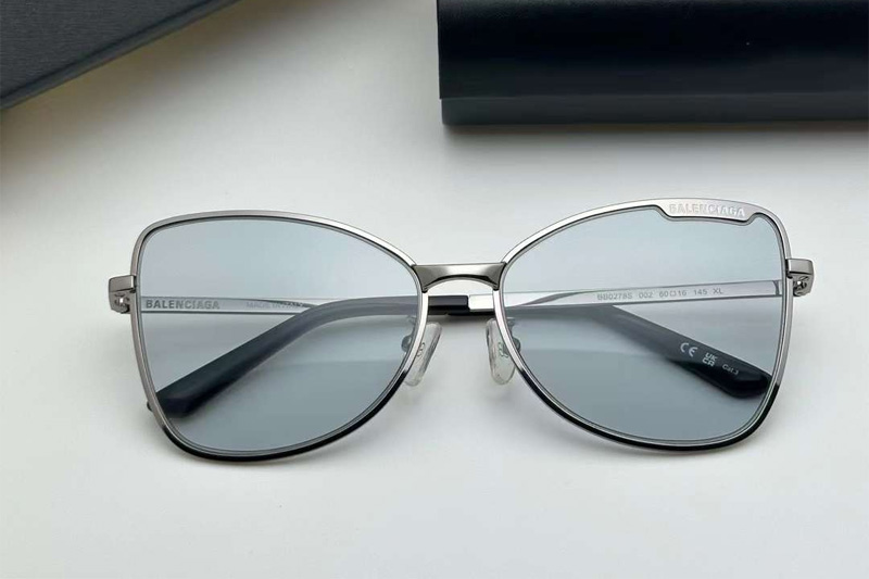 BB0278S Sunglasses Gunmetal Light Gray