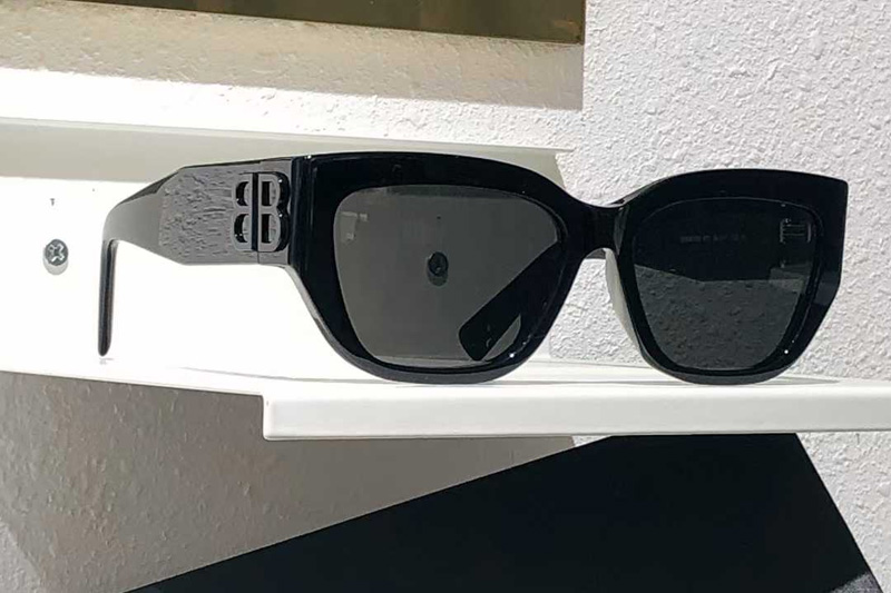 BB0361SK Sunglasses Black Gray