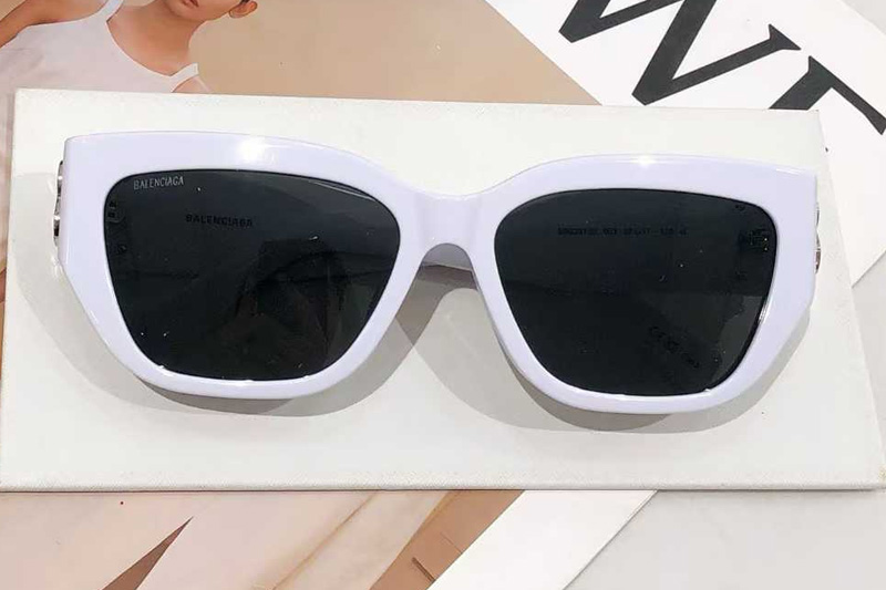 BB0361SK Sunglasses White Gray