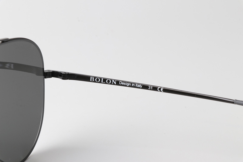 BL8010 Sunglasses Black Gray