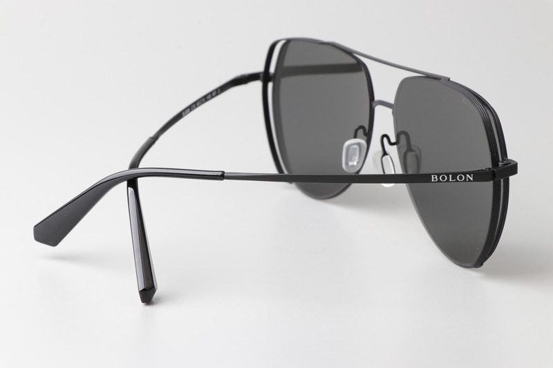 BL8066 Sunglasses Black Gray