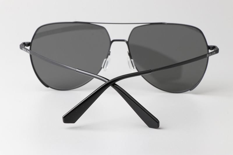 BL8066 Sunglasses Black Gray