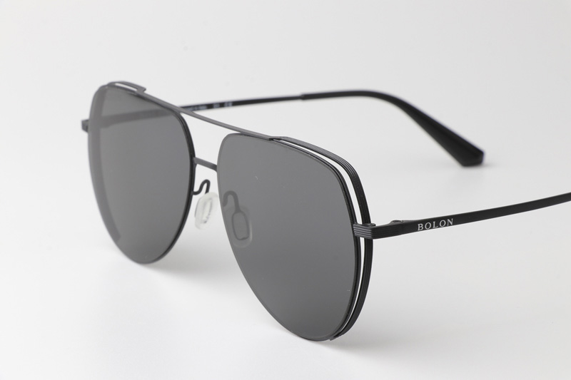 BL8066 Sunglasses Black Gray