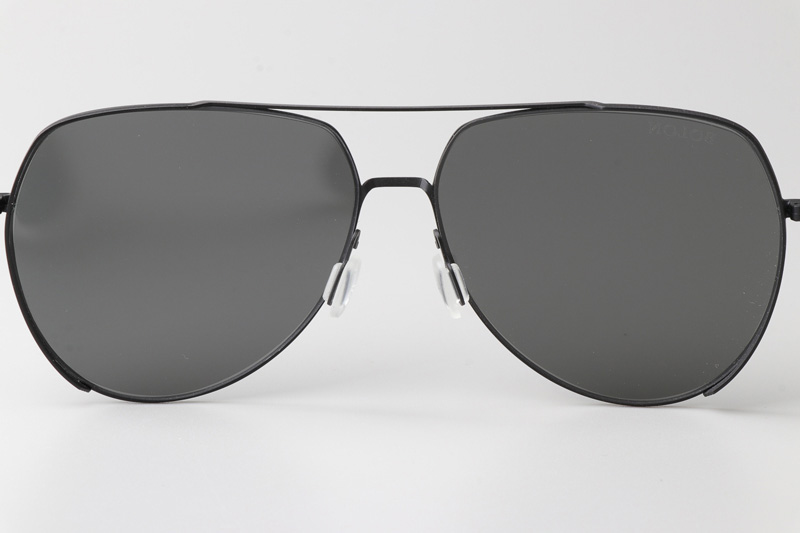 BL8066 Sunglasses Black Gray