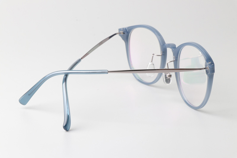 BS1001 Eyeglasses Blue Gunmetal