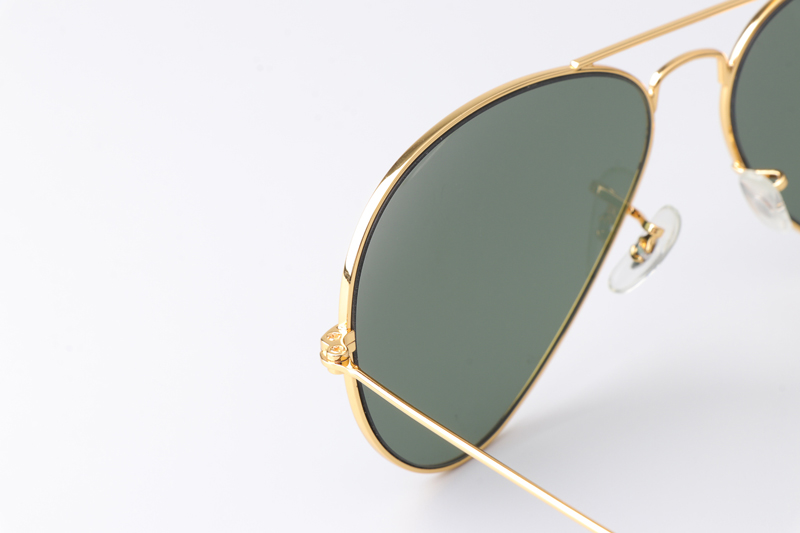 BS3026 Sunglasses Gold Green