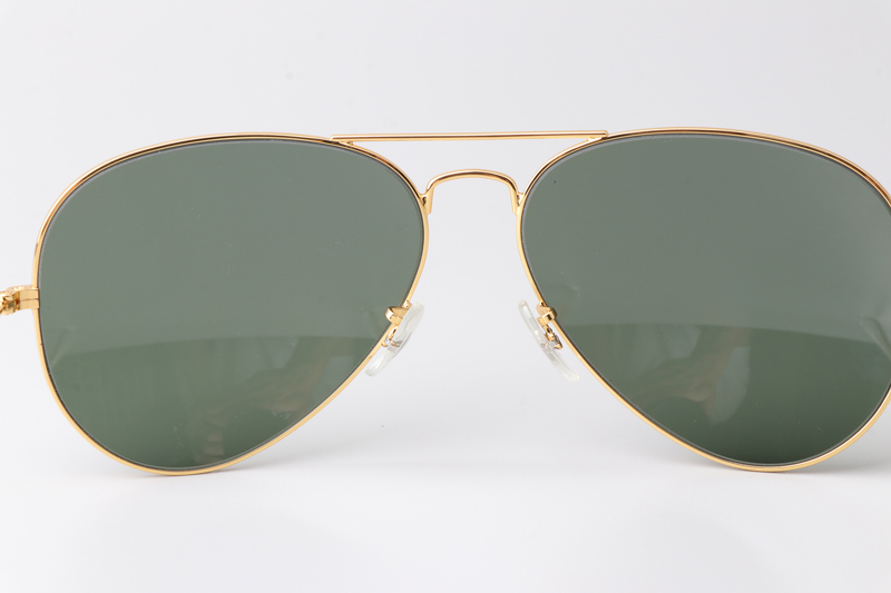 BS3026 Sunglasses Gold Green