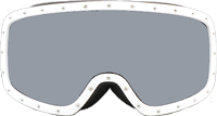 BS40196 Ski Goggles Sunglasses White