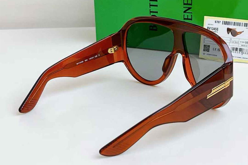 BV1345S Sunglasses Brown Gray