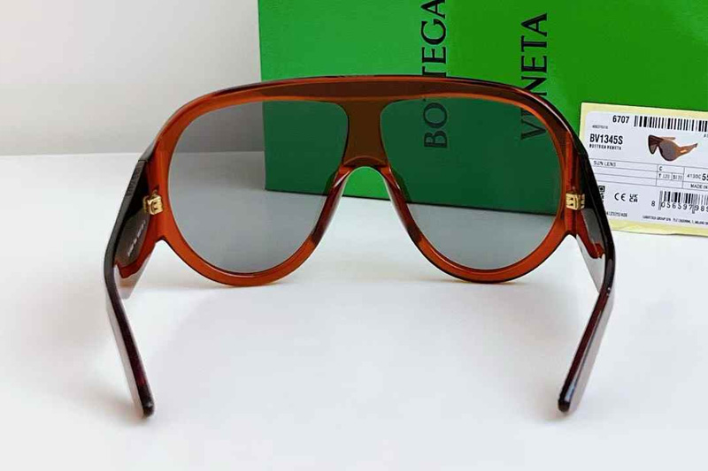 BV1345S Sunglasses Brown Gray