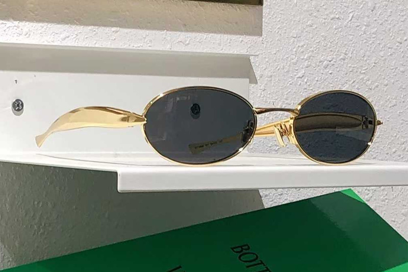 BV1386S Sunglasses Gold Gray