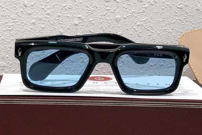 Belvedere Sunglasses Black Blue