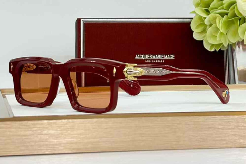 Belvedere Sunglasses Red Brown