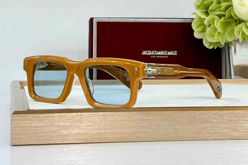 Belvedere Sunglasses Yellow Blue