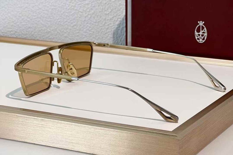 Bogart Sunglasses Gold Brown