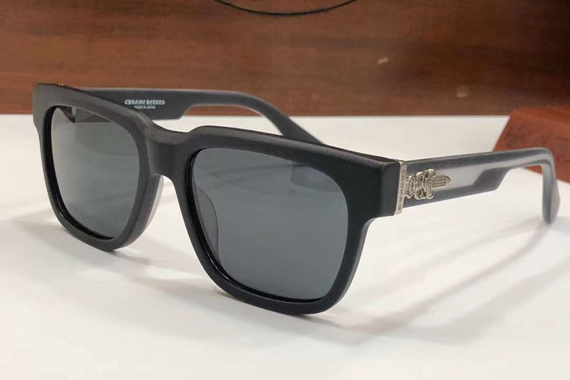 Box-Officer Mist Sunglasses Matte Black Gray