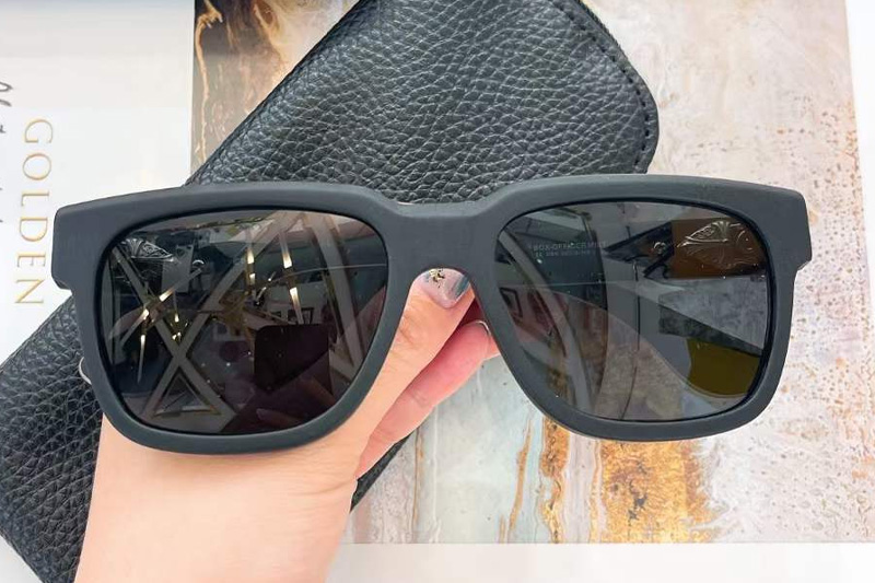 Box-Officer Mist Sunglasses Matte Black Gray