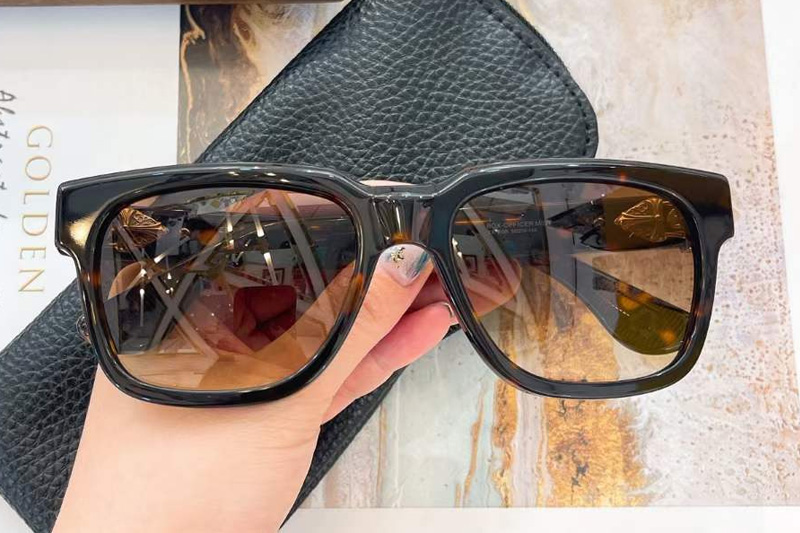 Box-Officer Mist Sunglasses Tortoise Gradient Brown