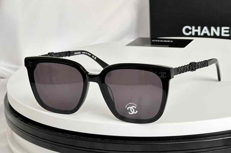 CH0537 Sunglasses Black Gray