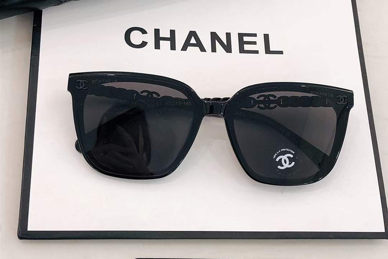 CH0537 Sunglasses Black Gray