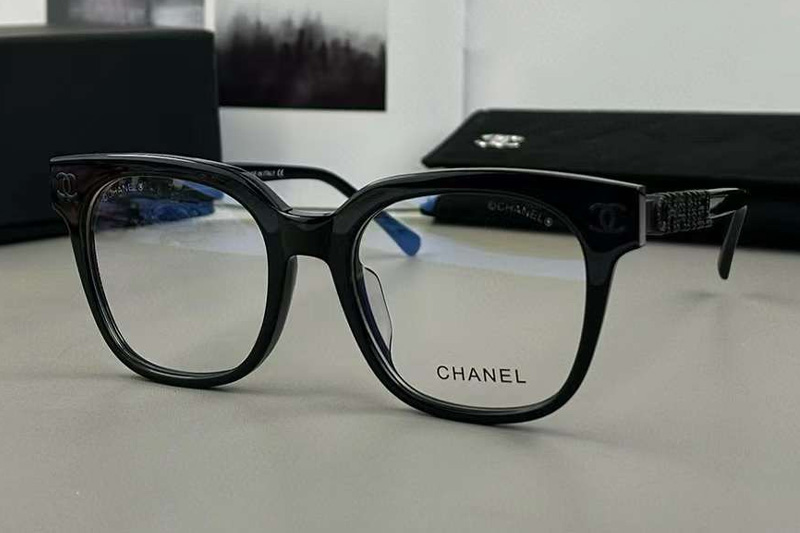 CH0748 Eyeglasses Full Black