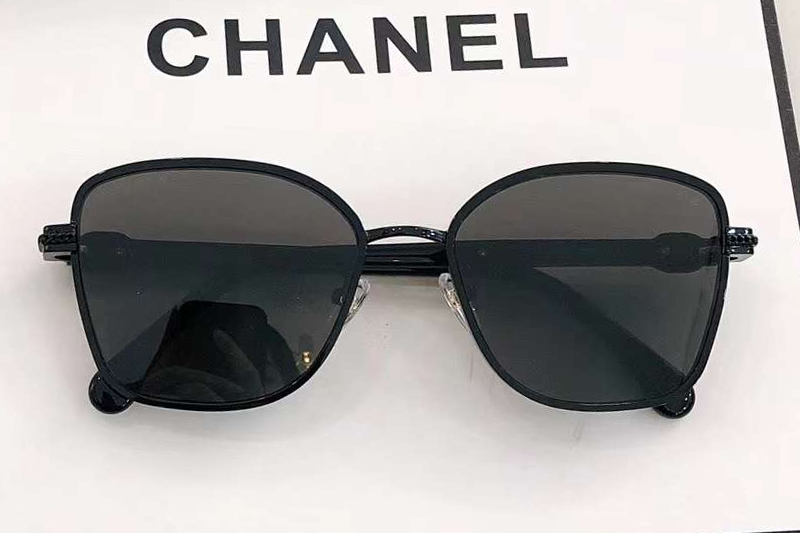 CH2212 Sunglasses Black Gray