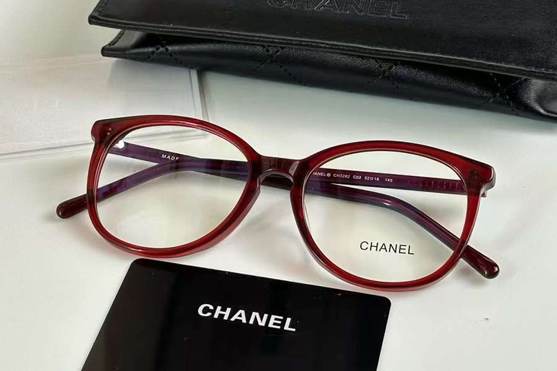 CH3282 Eyeglasses Wine