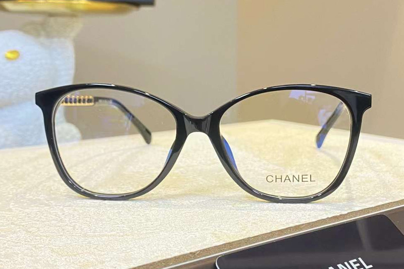 CH3408Q Eyeglasses Black Gold