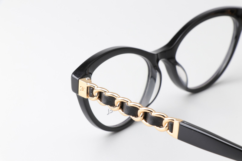 CH3428Q Eyeglasses Black Gold