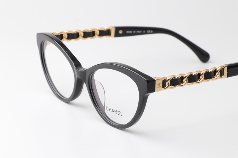 CH3428Q Eyeglasses Black Gold