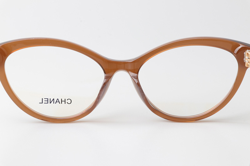 CH3428Q Eyeglasses Brown Gold